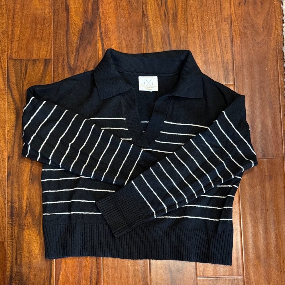 Thread & Supply Black Knit Sweater